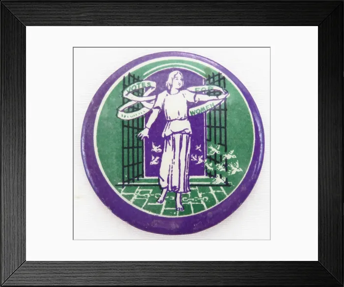 Framed Print : Woman Breaking Chains
