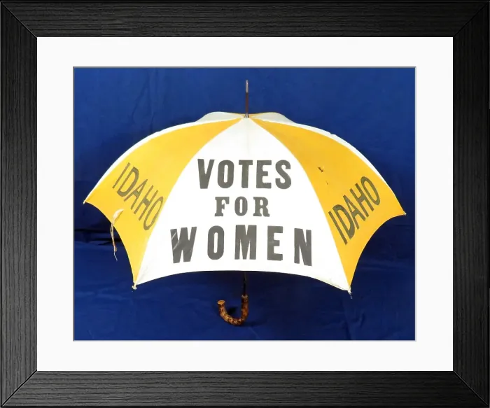Framed Print : Votes For Women Umbrella Framed Print : Votes For Women Umbrella