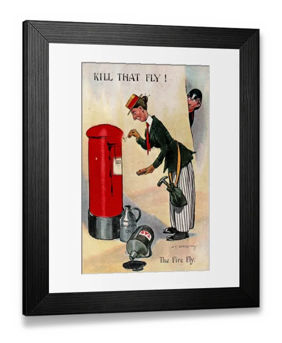 Framed Print : Fire Fly Suffragist