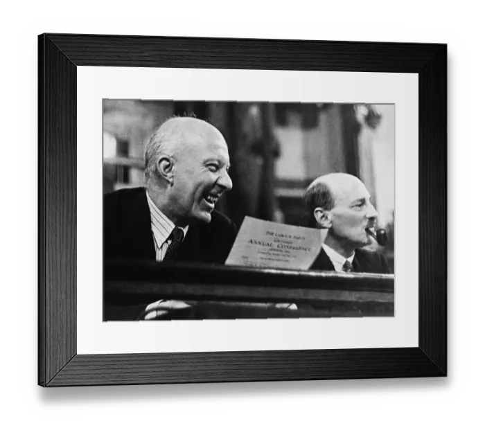 Framed Print : Hugh Dalton & Clement Attlee Framed Print : Hugh Dalton & Clement Attlee