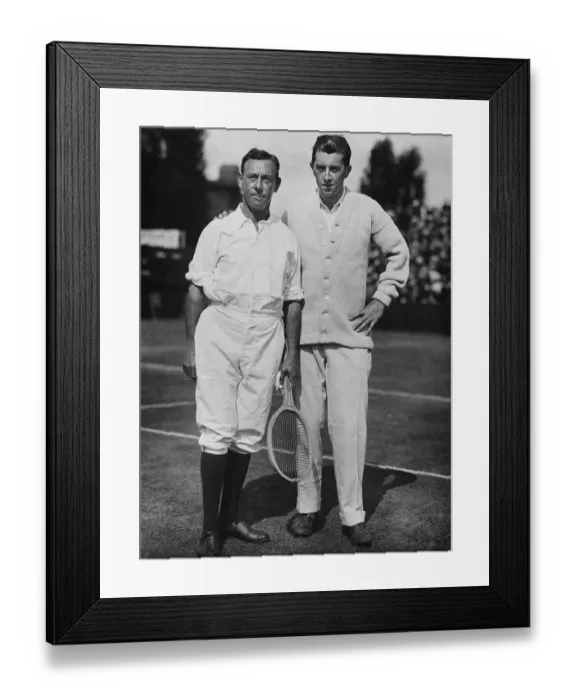 Framed Print : Horace Rice & R. Norris Williams Framed Print : Horace Rice & R. Norris Williams