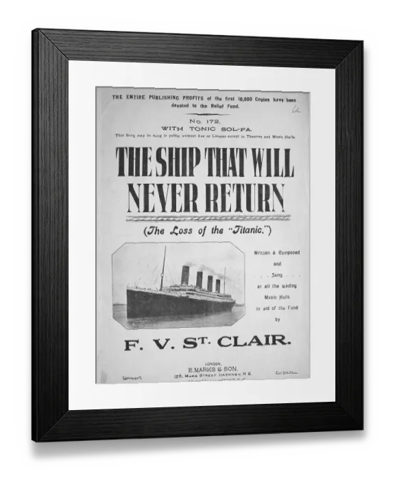 Framed Print : The Ship That Will Never Return Framed Print : The Ship That Will Never Return