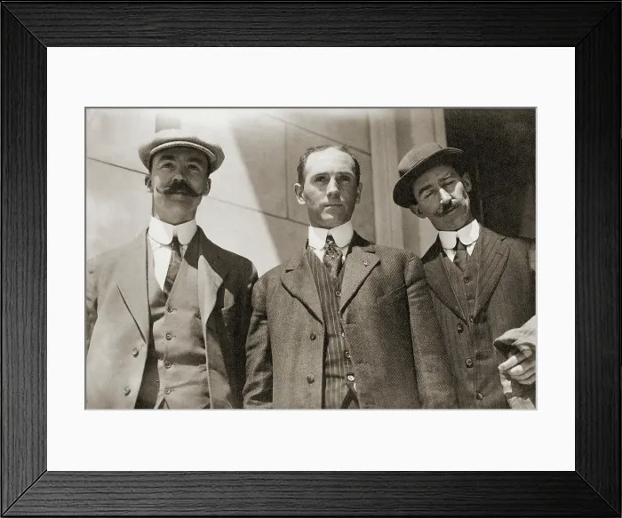 Framed Print : Titanic Crew Survivors Framed Print : Titanic Crew Survivors