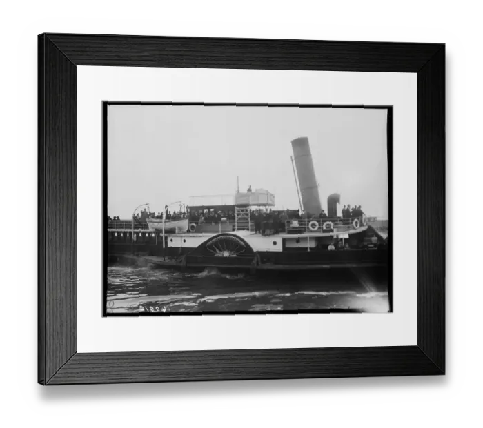 Framed Print : Titanic Survivors Arrive Framed Print : Titanic Survivors Arrive