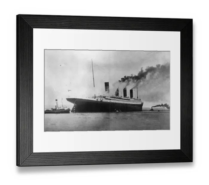 Framed Print : The Titanic Framed Print : The Titanic