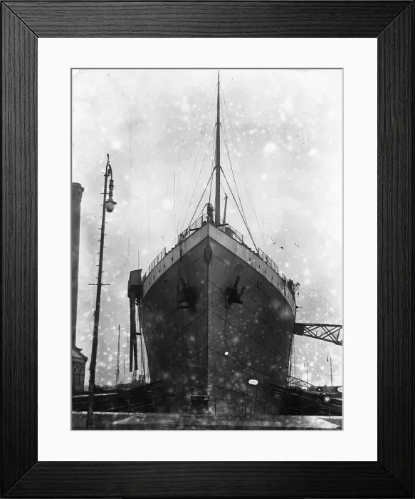 Framed Print : The Titanic Framed Print : The Titanic