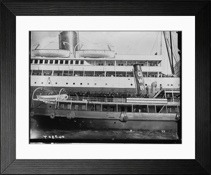 Framed Print : Titanic Survivors Framed Print : Titanic Survivors