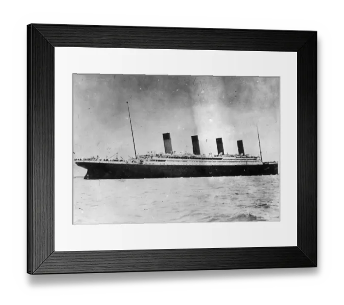 Framed Print : The Titanic Framed Print : The Titanic