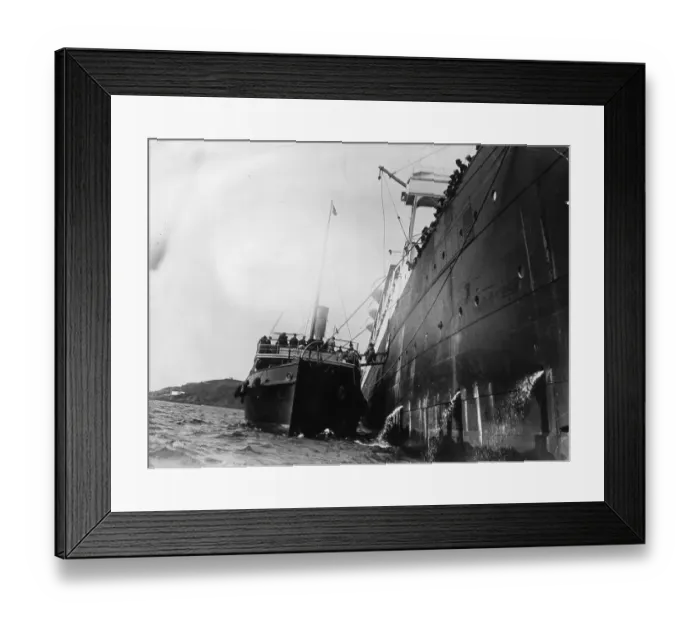 Framed Print : Titanic Survivors Framed Print : Titanic Survivors