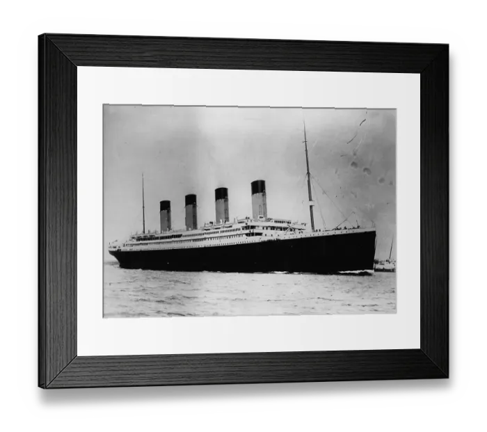 Framed Print : The Titanic Framed Print : The Titanic