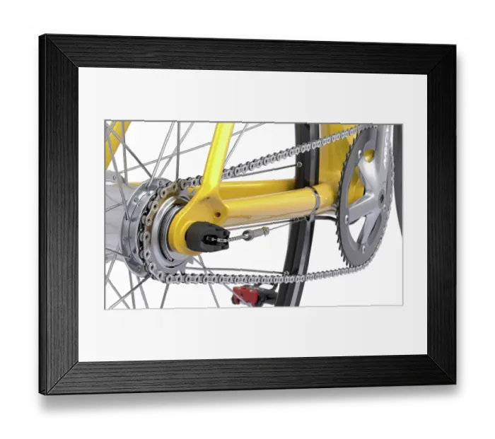 Framed Print : Close up MTB rear cassette and Shimano Alfine 8 Hub Framed Print : Close up MTB rear cassette and Shimano Alfine 8 Hub