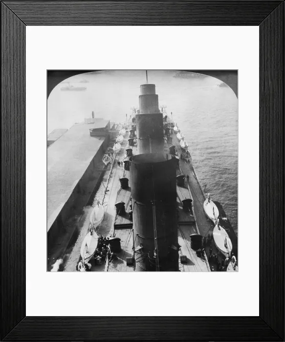 Framed Print : RMS Lusitania, NYC Framed Print : RMS Lusitania, NYC