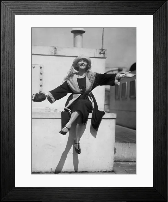 Framed Print : Pearl White, American Actress Framed Print : Pearl White, American Actress