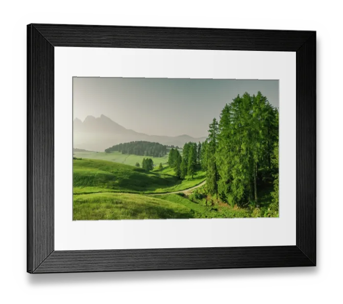 Framed Print : sunrise in Dolomites alps, Italy Framed Print : sunrise in Dolomites alps, Italy