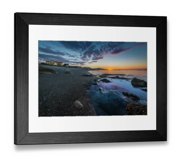 Framed Print : A colorful sunset Framed Print : A colorful sunset