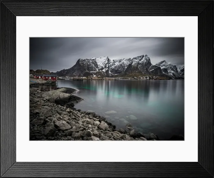 Framed Print : Caribbean waters in the arctic circle | norway Framed Print : Caribbean waters in the arctic circle | norway