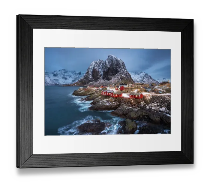 Framed Print : Reine Rorbuer Framed Print : Reine Rorbuer
