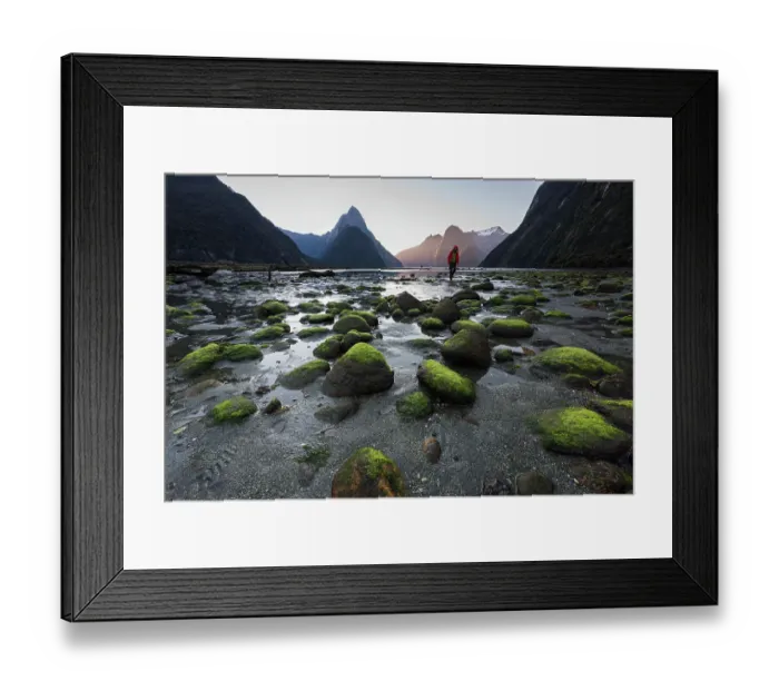 Framed Print : Milford sound South New Zealand Framed Print : Milford sound South New Zealand