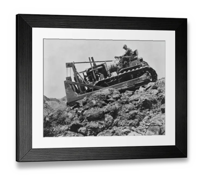 Framed Print : Hoover Dam Construction Framed Print : Hoover Dam Construction