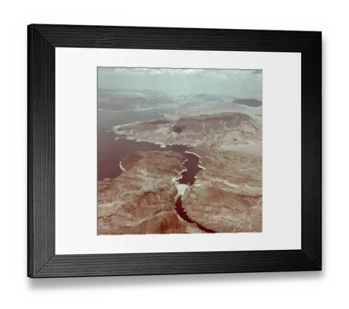 Framed Print : Lake Mead & Hoover Dam Framed Print : Lake Mead & Hoover Dam