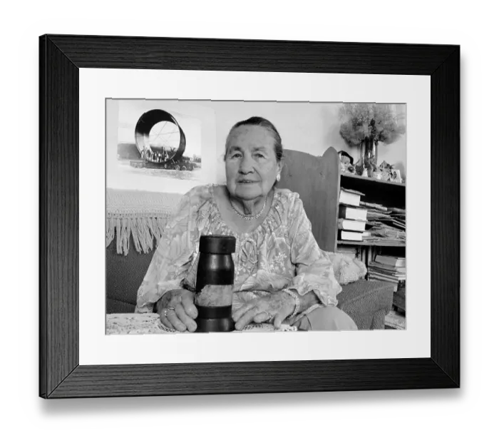 Framed Print : Hoover Dam resident Erma Godbey Framed Print : Hoover Dam resident Erma Godbey