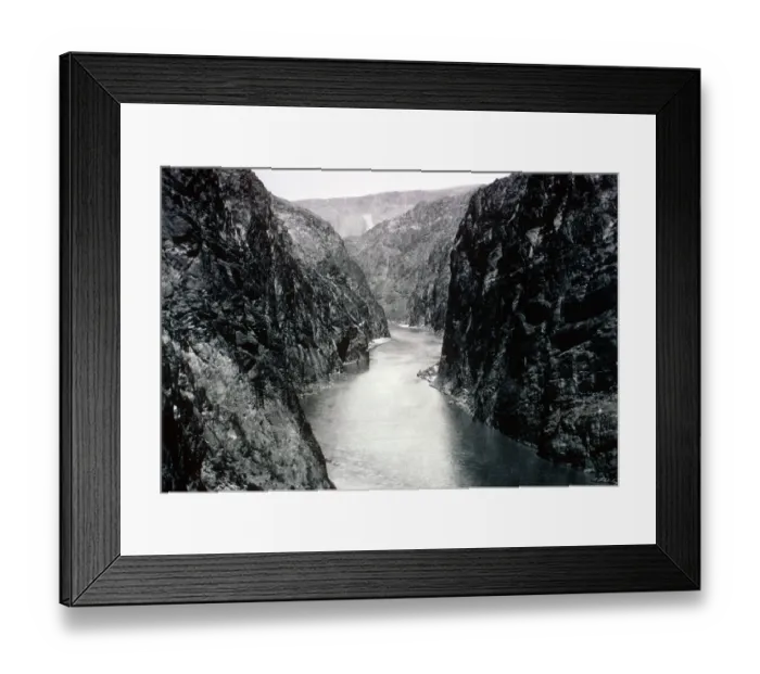 Framed Print : Hoover Dam Befor Construction Framed Print : Hoover Dam Befor Construction