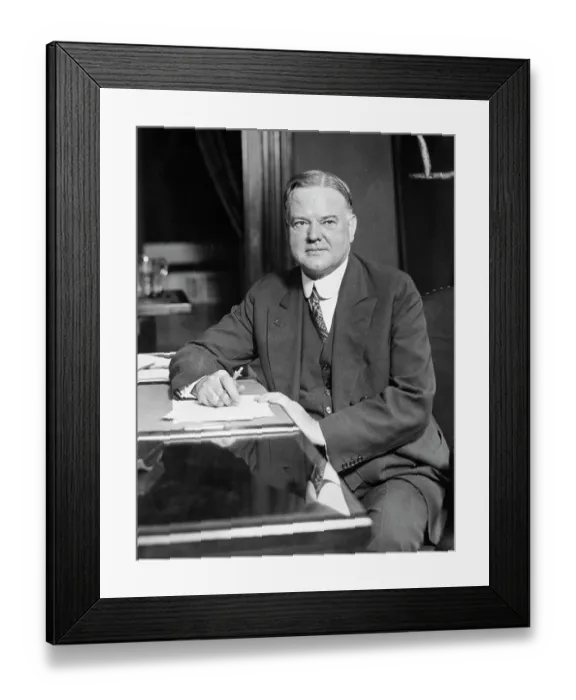 Framed Print : 1920s Herbert C. Hoover Framed Print : 1920s Herbert C. Hoover