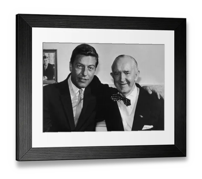 Framed Print : Dick And Stan Framed Print : Dick And Stan