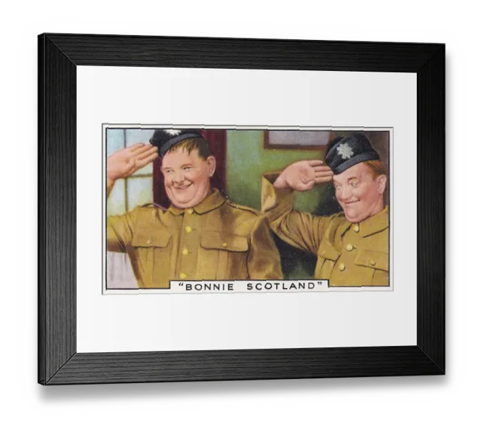 Framed Print : Collectible Gallaher cigarette card, Shots from Famous Films series, 1936 Framed Print : Collectible Gallaher cigarette card, Shots from Famous Films series, 1936