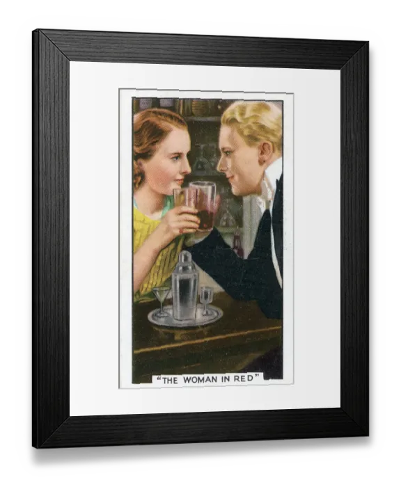 Framed Print : Collectible Gallaher cigarette card, Shots from Famous Films series, 1936 Framed Print : Collectible Gallaher cigarette card, Shots from Famous Films series, 1936
