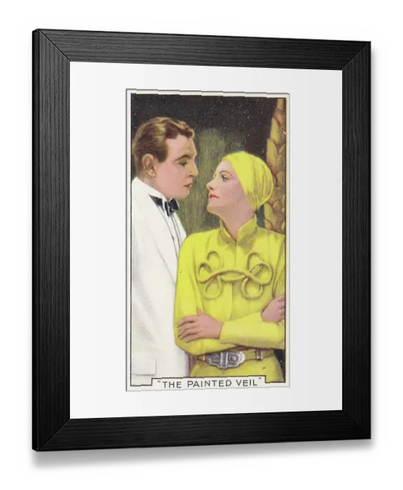 Framed Print : Collectible Gallaher cigarette card, Shots from Famous Films series, 1935 Framed Print : Collectible Gallaher cigarette card, Shots from Famous Films series, 1935