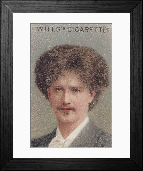 Framed Print : Ignace Jan Paderewski, Concert Pianist, Musical Celebrities, H O Will's collectible tobacco card, 1911 Framed Print : Ignace Jan Paderewski, Concert Pianist, Musical Celebrities, H O Will's collectible tobacco card, 1911