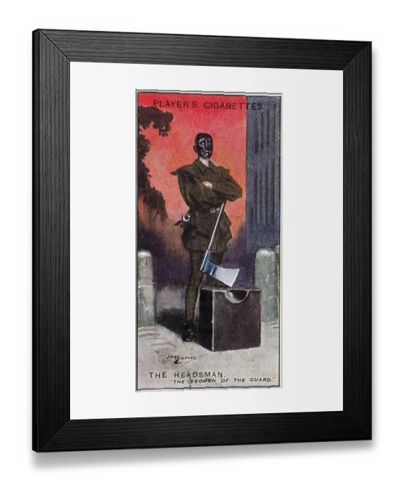 Framed Print : Gilbert and Sullivan production of Yeoman of the Guard on Player's Cigarettes tobacco card, 1925