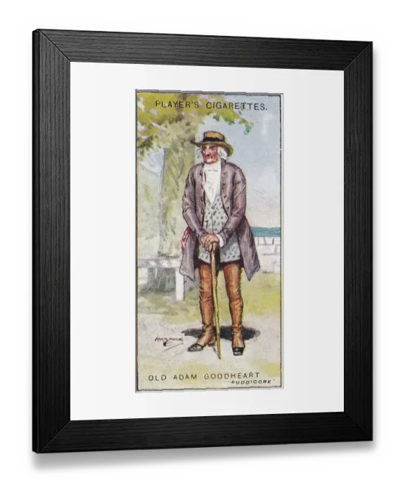 Framed Print : Gilbert and Sullivan production of Ruddigore on Player's Cigarettes tobacco card, 1925 Framed Print : Gilbert and Sullivan production of Ruddigore on Player's Cigarettes tobacco card, 1925