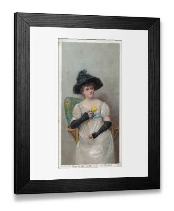 Framed Print : Newsboy Plug Tobacco Advertising Card, 1892 Framed Print : Newsboy Plug Tobacco Advertising Card, 1892
