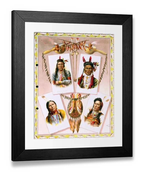 Framed Print : Native Design 2 Framed Print : Native Design 2