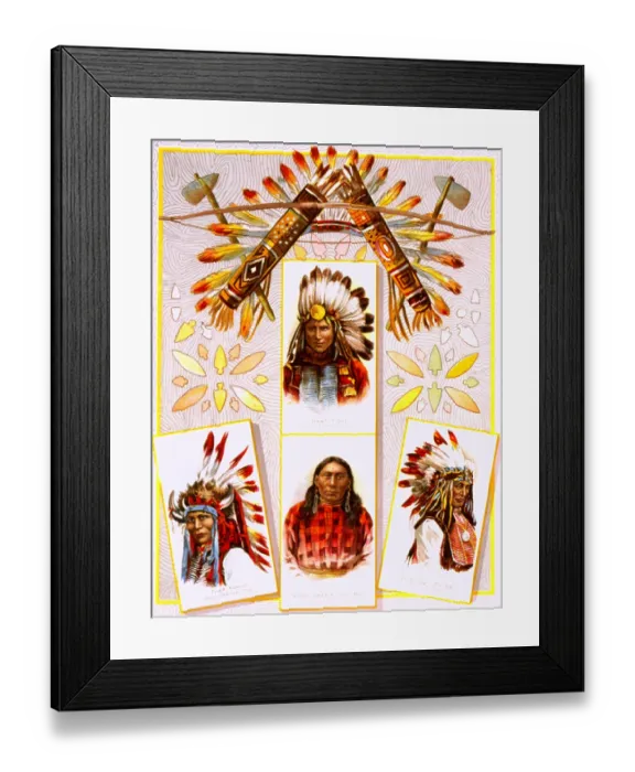 Framed Print : Native Design 3 Framed Print : Native Design 3