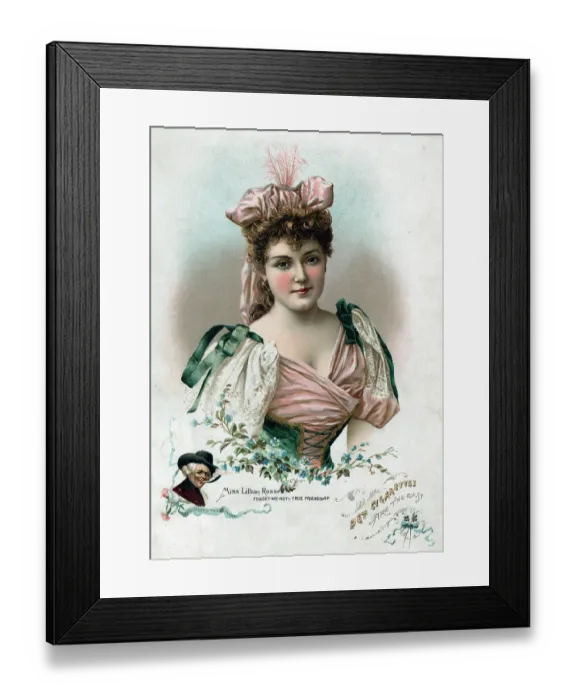 Framed Print : Young Diamond Lil