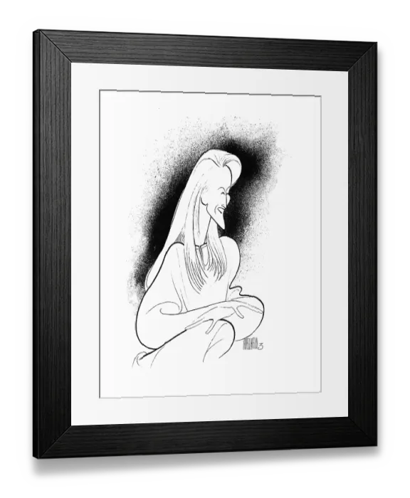 Framed Print : Caricature Of Meryl Streep Framed Print : Caricature Of Meryl Streep