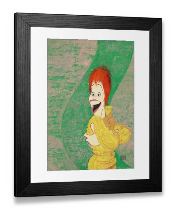 Framed Print : Caricature Of Carol Burnett Framed Print : Caricature Of Carol Burnett