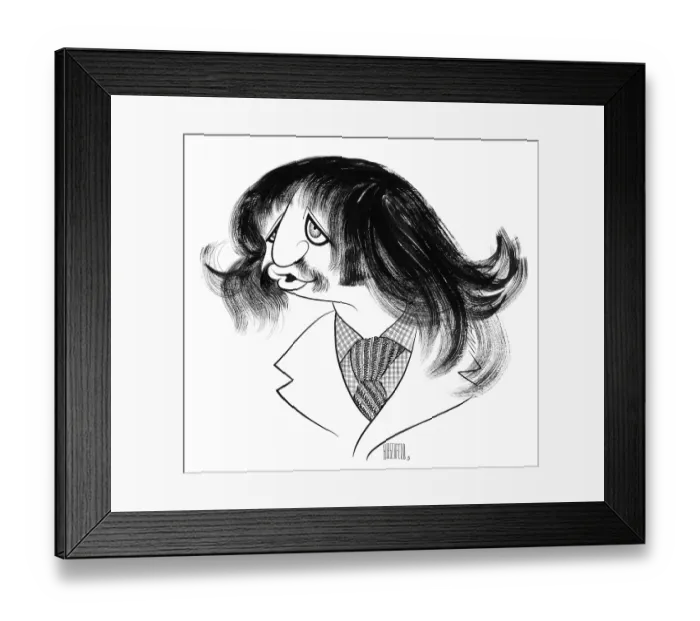 Framed Print : Caricature Of Ringo Starr Framed Print : Caricature Of Ringo Starr