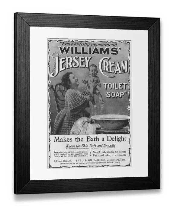 Framed Print : Williams Toilet Soap Framed Print : Williams Toilet Soap