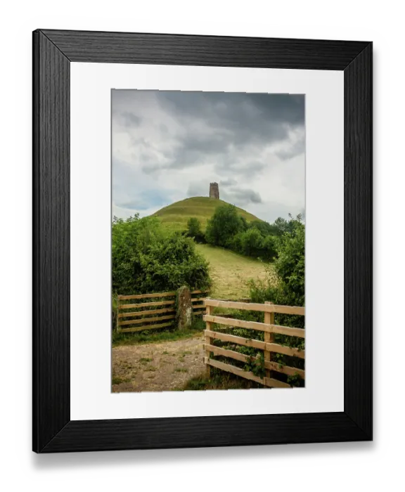 Framed Print : St Michael's Tower on Glastonbury Tor Framed Print : St Michael's Tower on Glastonbury Tor