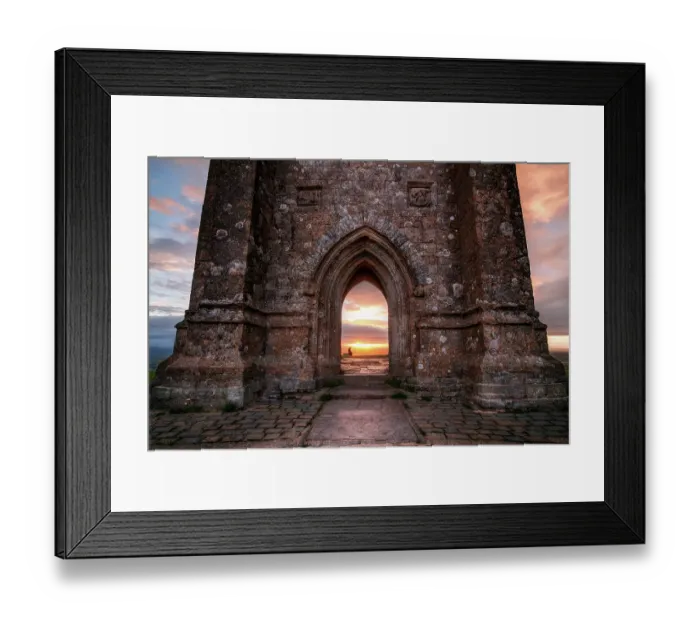 Framed Print : Sunrise, Glastonbury Tor, Somerset, England Framed Print : Sunrise, Glastonbury Tor, Somerset, England