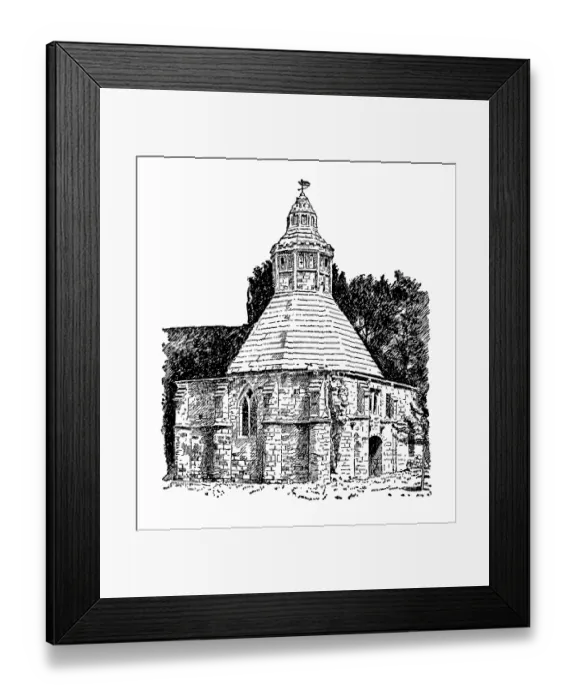 Framed Print : Louver, Abbot's Kitchen, Glastonbury, England Framed Print : Louver, Abbot's Kitchen, Glastonbury, England