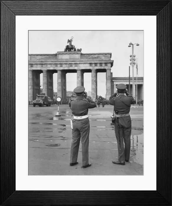 Framed Print : Berlin Partitioned Framed Print : Berlin Partitioned