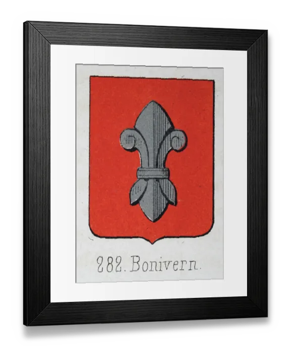 Framed Print : Medieval heraldry, Coat of arms, Shield with, Silver, fleur de lis, red, Spanish, Vintage illustration Framed Print : Medieval heraldry, Coat of arms, Shield with, Silver, fleur de lis, red, Spanish, Vintage illustration