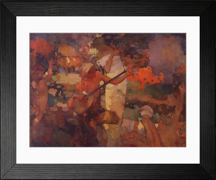 Framed Print : Autumn, by Ugo Valeri, 1909, 20th Century, oil on canvas Framed Print : Autumn, by Ugo Valeri, 1909, 20th Century, oil on canvas