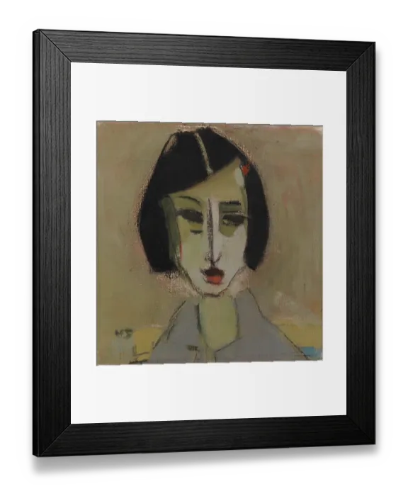 Framed Print : Göta, 1933. Creator: Helene Schjerfbeck. (Photo by Heritage Art / Heritage Framed Print : Göta, 1933. Creator: Helene Schjerfbeck. (Photo by Heritage Art / Heritage