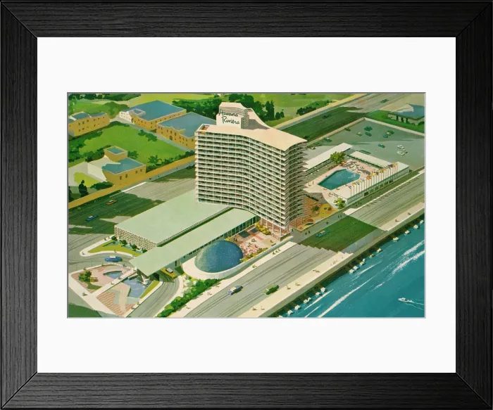 Framed Print : Havana Riviera Hotel, Havana, Cuba, C1957